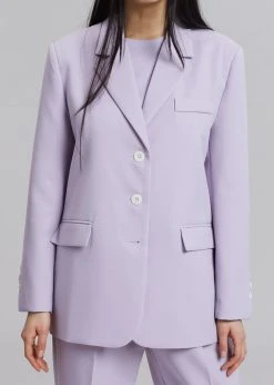 The Frankie Shop Laura Blazer - Lilac 16 The Frankie Shop Laura Blazer - Lilac