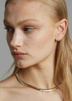 Laura Lombardi Piatta Necklace - Gold