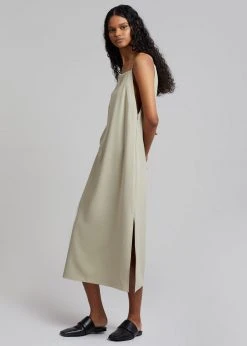 The Frankie Shop Lei Slip Dress - Beige