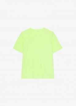 The Frankie Shop Lena Padded Shoulder Tee - Lime 13 The Frankie Shop Lena Padded Shoulder Tee - Lime