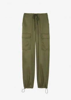 The Frankie Shop Leto Joggers - Olive