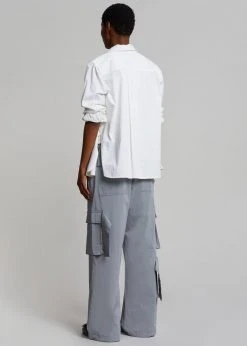The Frankie Shop Ley Cargo Pants - Grey CLOTHING