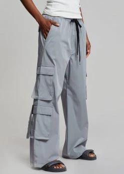 The Frankie Shop Ley Cargo Pants - Grey CLOTHING