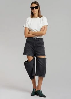 Blossom CLOTHING Liam Recycled Denim Pants - Faded Black Wash