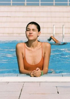 Lido Trentasei Swimsuit - Terracotta