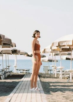 Lido Trentasette Swimsuit - Terracotta CLOTHING