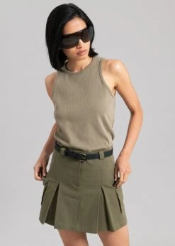 The Frankie Shop CLOTHING Liko Tank - Olive