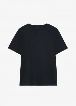 The Frankie Shop Lilou Simple Tee - Black