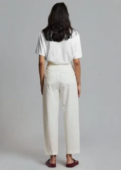 The Frankie Shop Lilou Simple Tee - Optic White