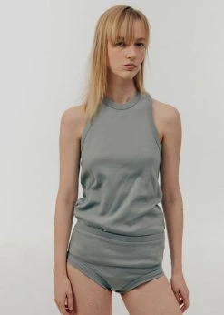 Low Classic Classic Rib Panties - Grey