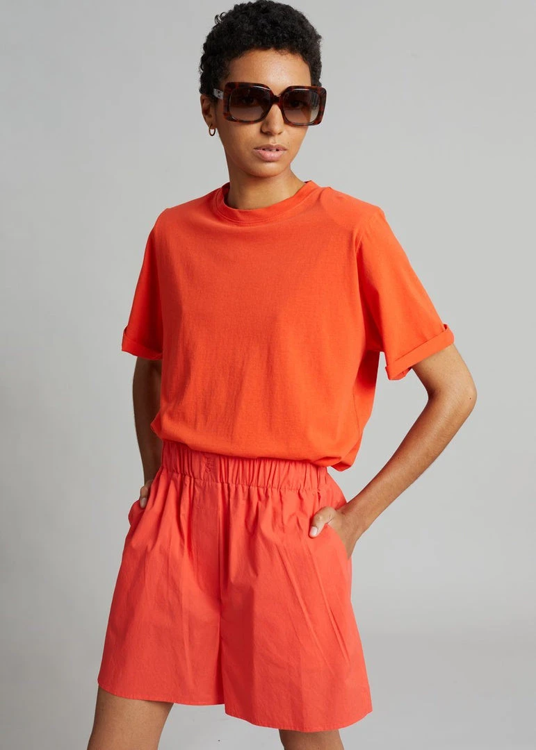 The Frankie Shop CLOTHING Lui Organic Cotton Boxer Short - Chili 6 The Frankie Shop CLOTHING Lui Organic Cotton Boxer Short - Chili