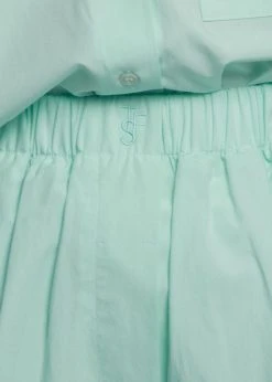 The Frankie Shop CLOTHING Lui Organic Cotton Boxer Short - Menthe 13 The Frankie Shop CLOTHING Lui Organic Cotton Boxer Short - Menthe