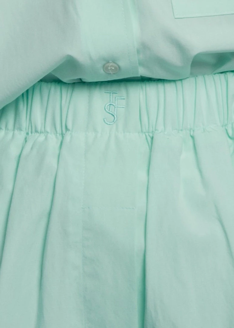 The Frankie Shop CLOTHING Lui Organic Cotton Boxer Short - Menthe 5 The Frankie Shop CLOTHING Lui Organic Cotton Boxer Short - Menthe