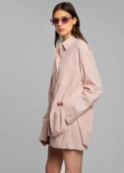 The Frankie Shop Lui Organic Cotton Boxer Short - Rose Water 16 The Frankie Shop Lui Organic Cotton Boxer Short - Rose Water