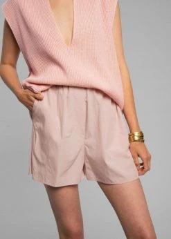 The Frankie Shop Lui Organic Cotton Boxer Short - Rose Water 14 The Frankie Shop Lui Organic Cotton Boxer Short - Rose Water