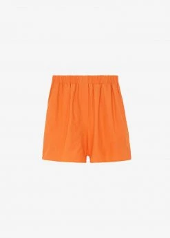 The Frankie Shop CLOTHING Lui Organic Cotton Boxer Short - Tangerine 11 The Frankie Shop CLOTHING Lui Organic Cotton Boxer Short - Tangerine