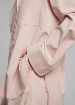 The Frankie Shop CLOTHING Lui Organic Cotton Shirt - Rose Water 11 The Frankie Shop CLOTHING Lui Organic Cotton Shirt - Rose Water