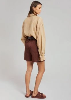 Beside You Mada Belted Pants - Tawney 12 Beside You Mada Belted Pants - Tawney