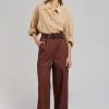 Beside You Mada Belted Pants - Tawney