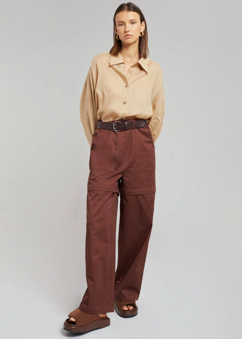 Beside You Mada Belted Pants - Tawney 5 Beside You Mada Belted Pants - Tawney