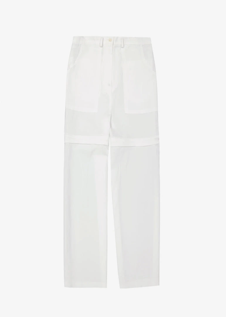Beside You Mada Belted Pants - White CLOTHING 8 Beside You Mada Belted Pants - White CLOTHING