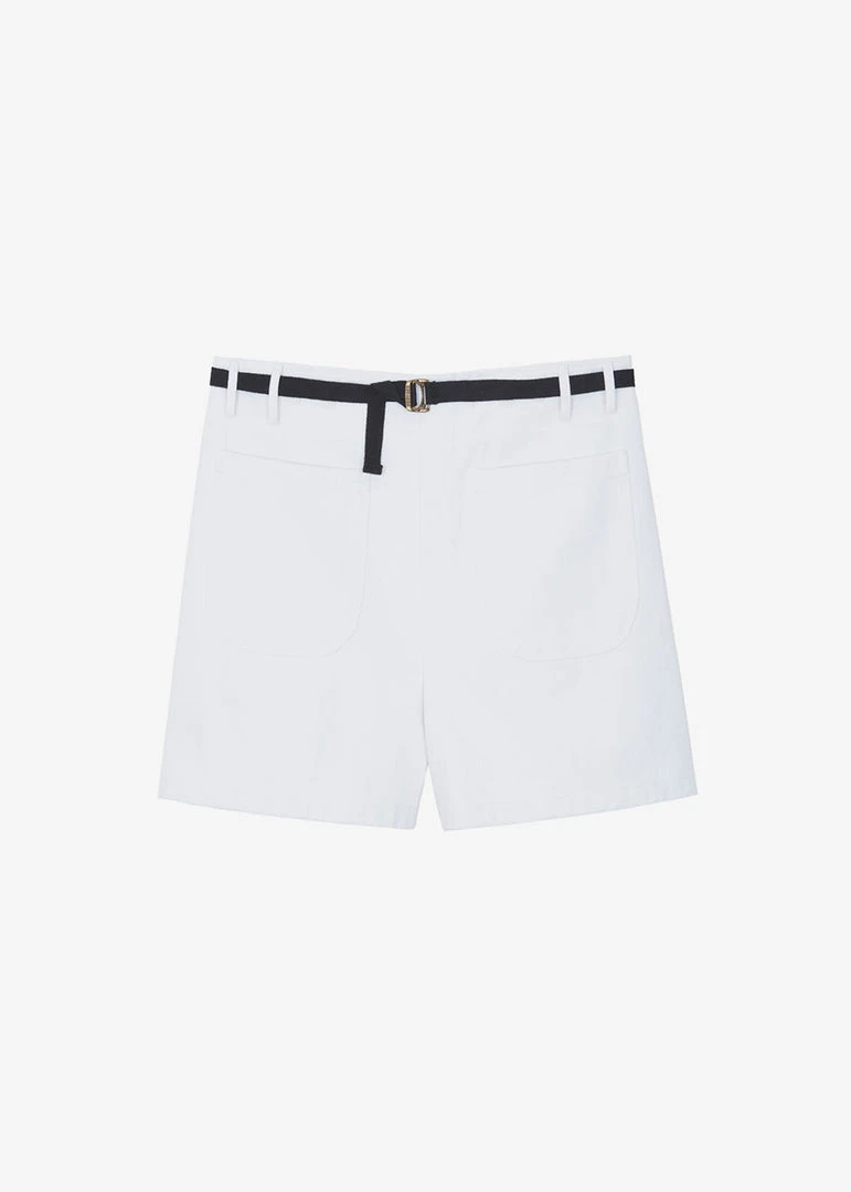 The Frankie Shop CLOTHING Mae Denim Shorts - White 9 The Frankie Shop CLOTHING Mae Denim Shorts - White