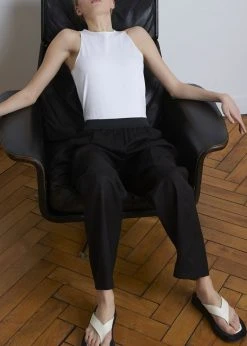 Loulou Studio Mahina Tank Top - White