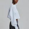 Earl Grey CLOTHING Margo Cropped Sweatshirt - Grey