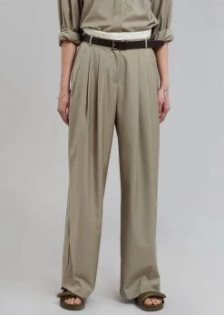 Beside You Mariza Wide Pants - Beige 19 Beside You Mariza Wide Pants - Beige
