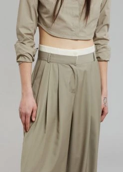 Beside You Mariza Wide Pants - Beige 21 Beside You Mariza Wide Pants - Beige