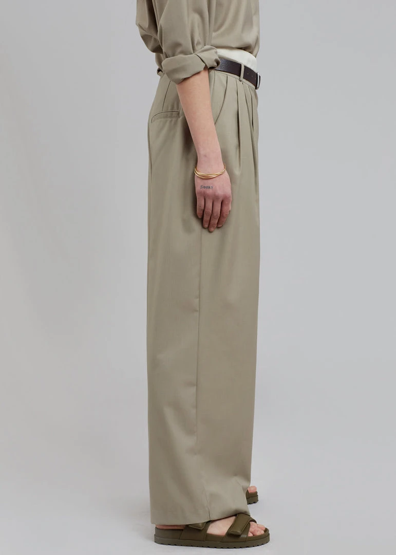 Beside You Mariza Wide Pants - Beige 12 Beside You Mariza Wide Pants - Beige