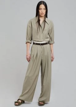 Beside You Mariza Wide Pants - Beige 16 Beside You Mariza Wide Pants - Beige