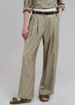 Beside You Mariza Wide Pants - Beige 22 Beside You Mariza Wide Pants - Beige