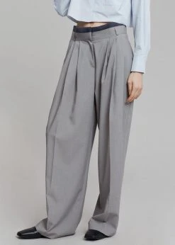 Beside You Mariza Wide Pants - Grey 10 Beside You Mariza Wide Pants - Grey