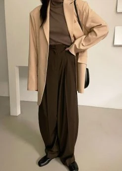 The Frankie Shop Marquesa Blazer - Apricot