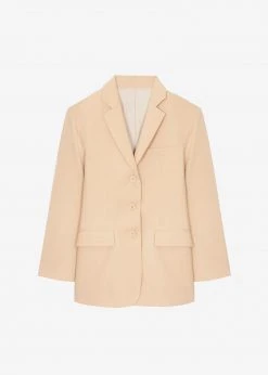 The Frankie Shop Marquesa Blazer - Apricot