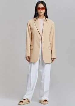 The Frankie Shop Marquesa Blazer - Apricot