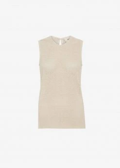 MATIN Knit Tank - Natural