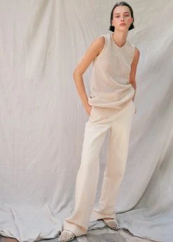 MATIN Knit Tank - Natural