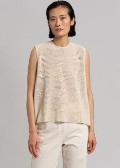 MATIN Knit Tank - Natural