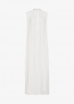 MATIN Sleeveless Button-up Dress - Off White CLOTHING 19 MATIN Sleeveless Button-up Dress - Off White CLOTHING