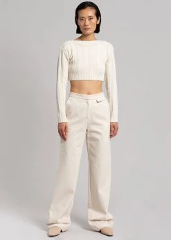 CLOTHING MATIN Slim Pant - Natural 23 CLOTHING MATIN Slim Pant - Natural