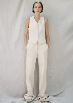 CLOTHING MATIN Slim Pant - Natural 14 CLOTHING MATIN Slim Pant - Natural