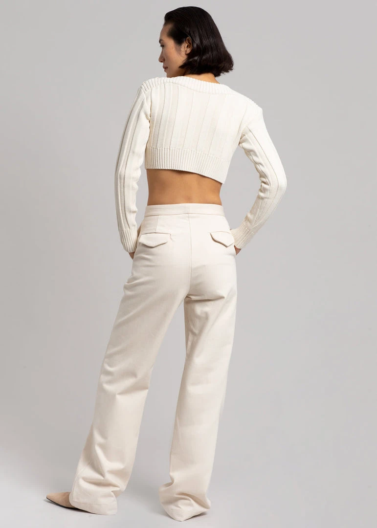 CLOTHING MATIN Slim Pant - Natural 9 CLOTHING MATIN Slim Pant - Natural