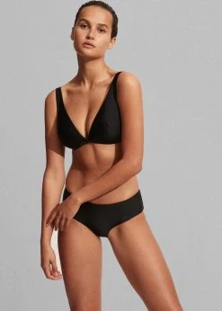 Matteau Boy Leg Bikini Brief - Black CLOTHING