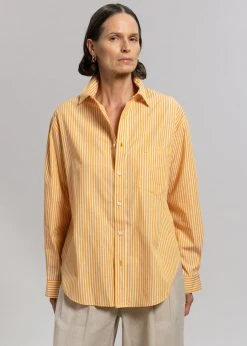 CLOTHING Matteau Classic Stripe Shirt - Soleil
