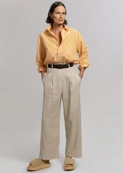 CLOTHING Matteau Classic Stripe Shirt - Soleil