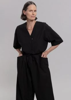 Love My Santa Maxim Jumpsuit - Black CLOTHING