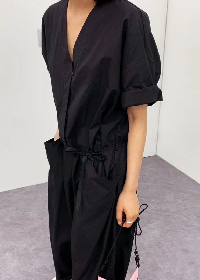 Love My Santa Maxim Jumpsuit - Black CLOTHING 7 Love My Santa Maxim Jumpsuit - Black CLOTHING