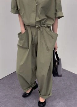 Love My Santa Maxim Jumpsuit - Olive